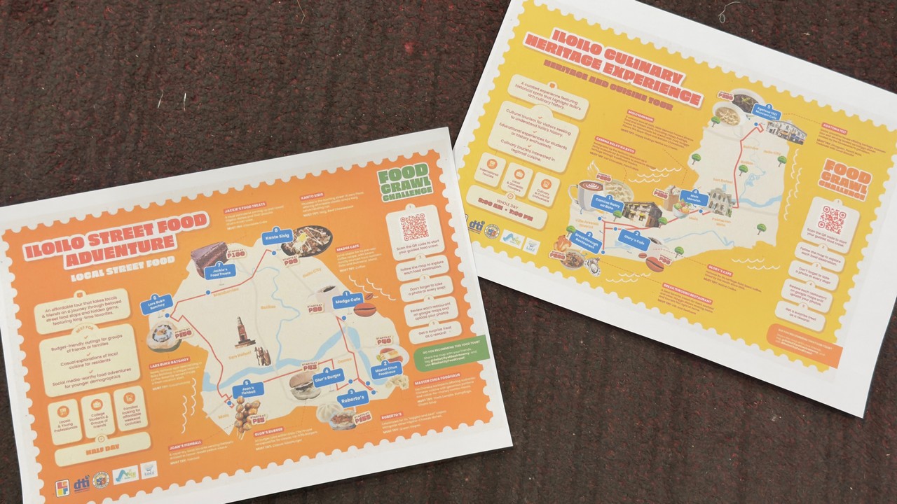 Iloilo has come out with two food crawl maps -- The Culinary Heritage Tour and the Street Food Tour. Jeeves de Veyra
