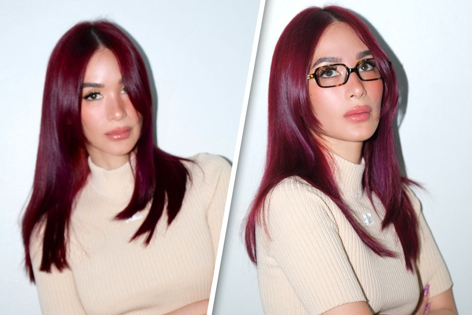 Heart Evangelista is in her "cherry violet" era. Evangelista/Instagram